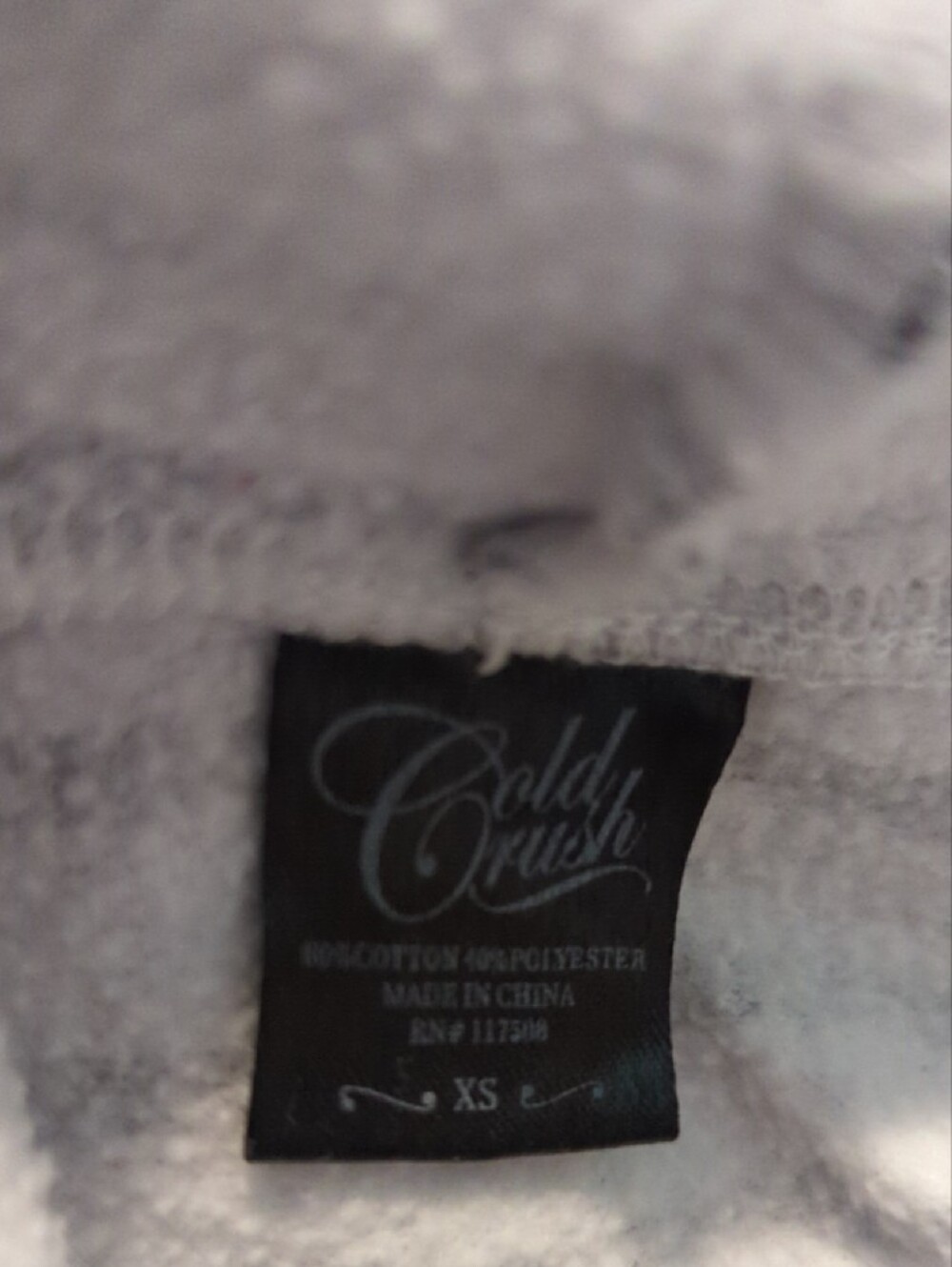 Cold Crush Black Label Pullover - Black & Gray - Picture 4 of 4